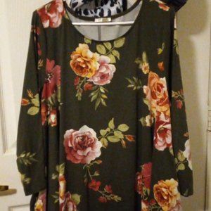 Floral dress/tunic